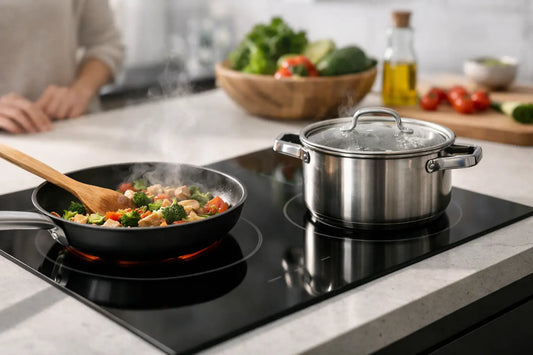 Cómo funciona una cocina de inducción en casa