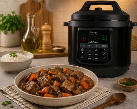 Carne guisada con zanahorias