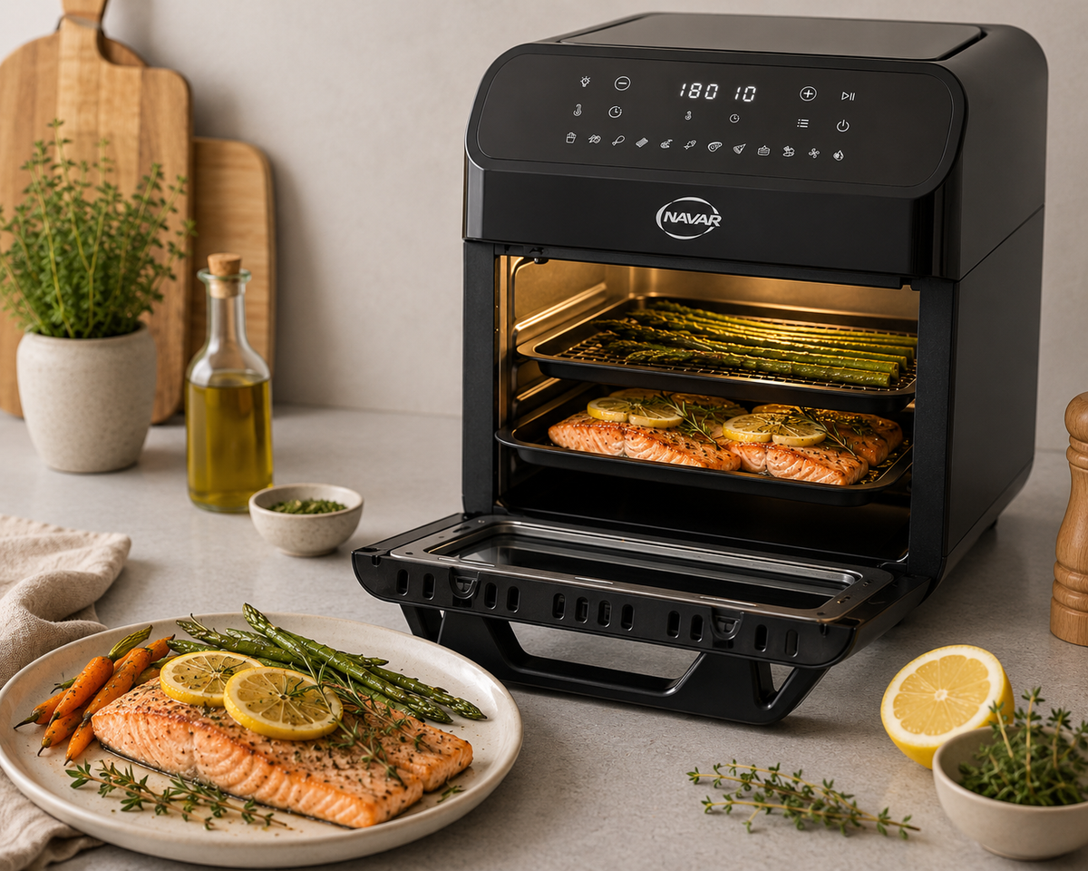 Salmón con limón y hierbas